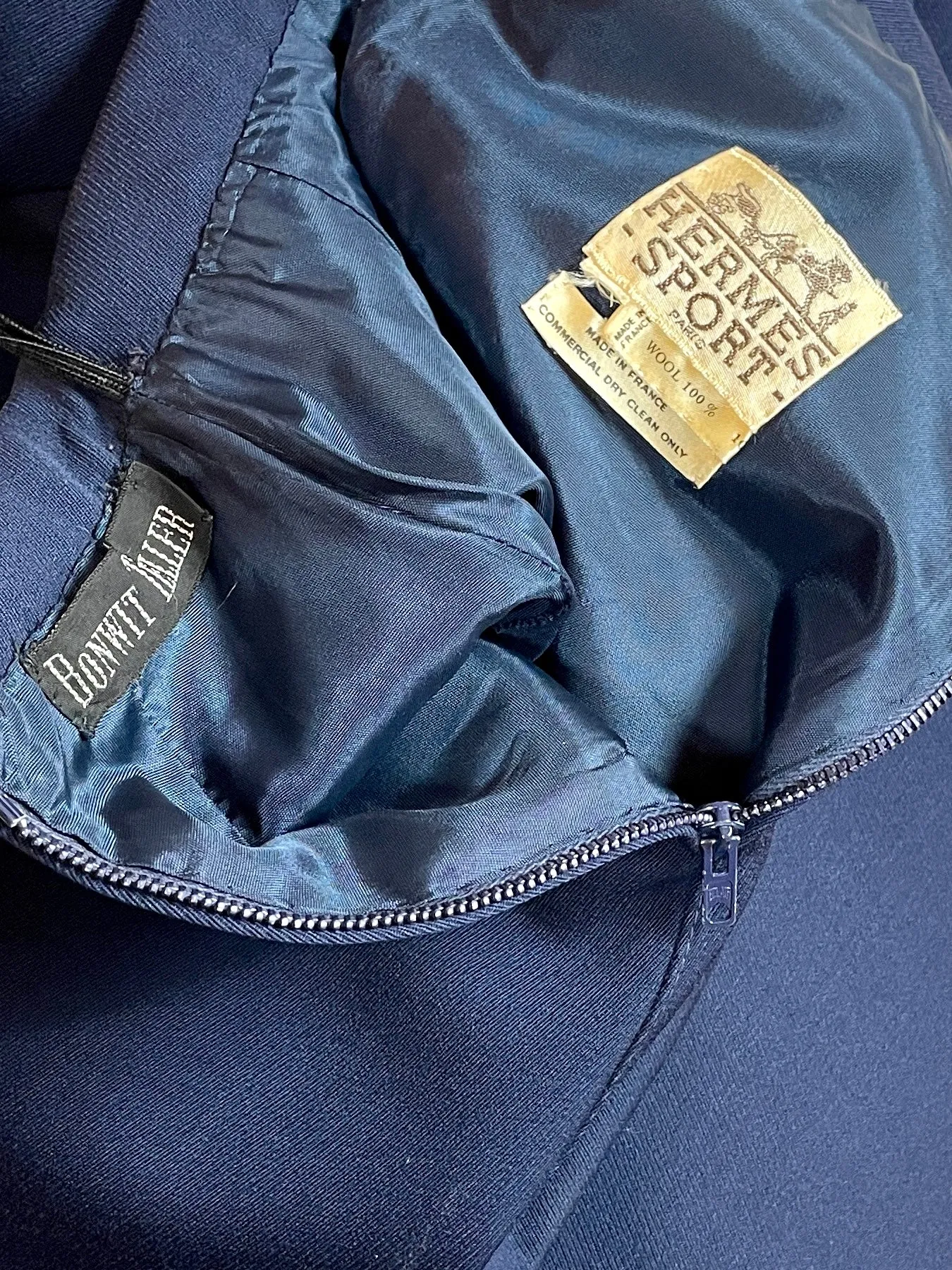 1980's Hermes Sport Pencil Skirt