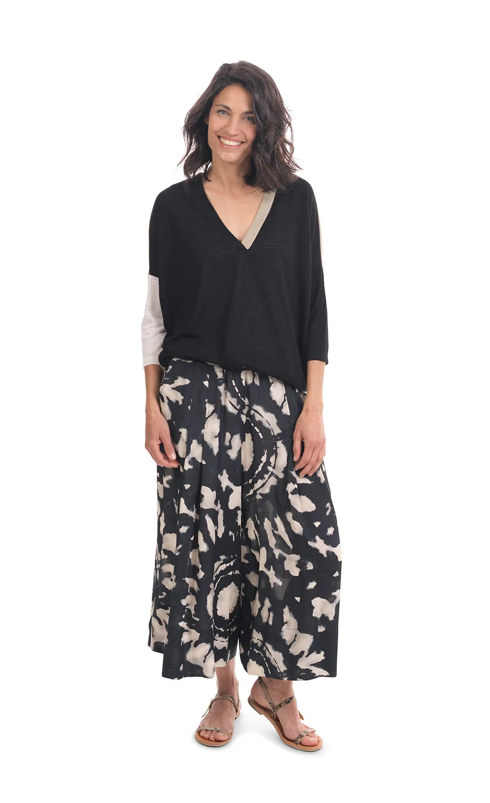 Alembika Speckle Mandala Wide Pant
