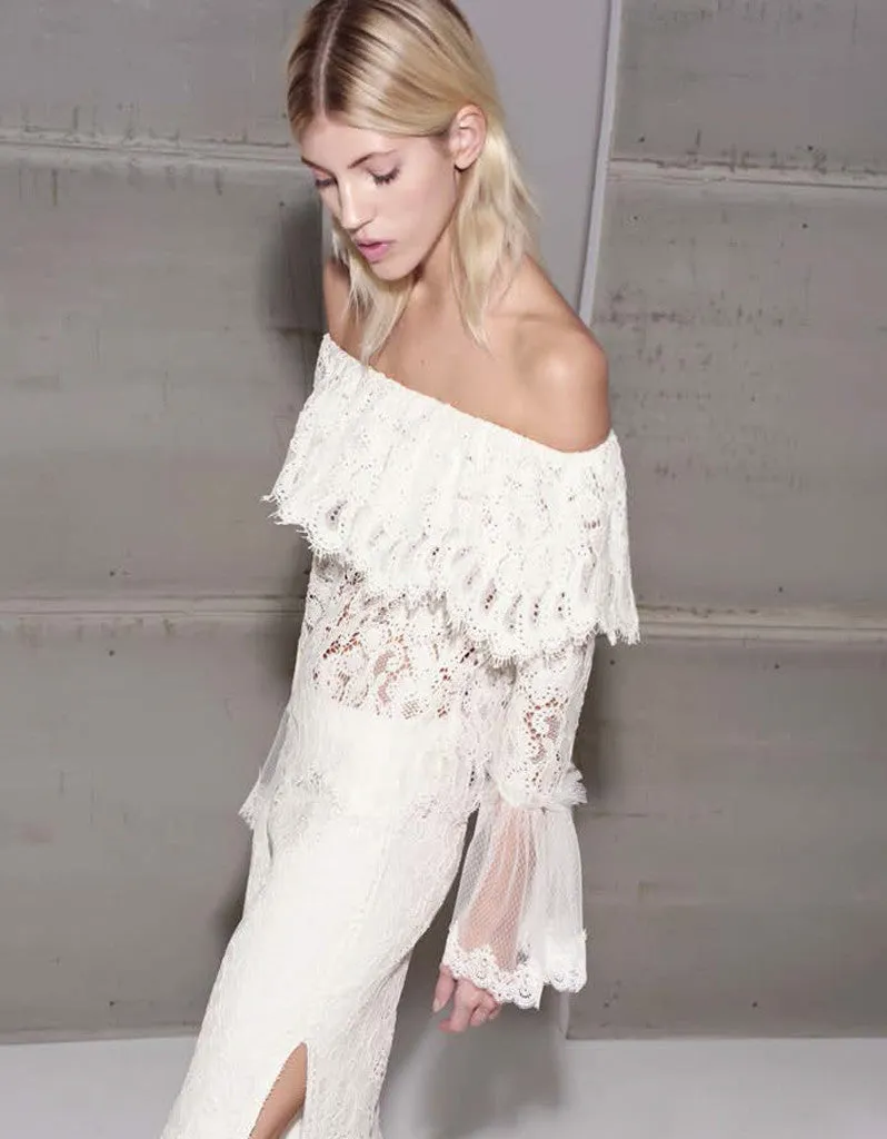 Alexis Laurena Top in Ivory