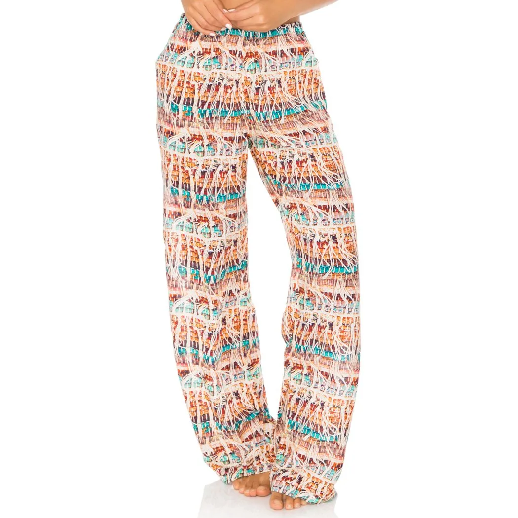 ALMERIA - Split Side Wide Leg Pant