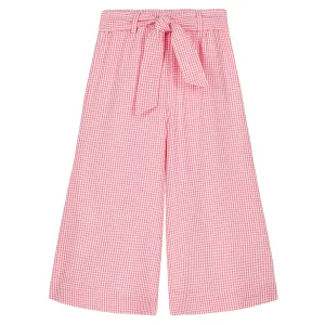 Amandine Pink Vichy Pants