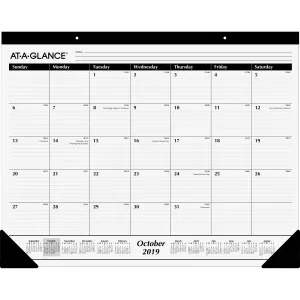 At-A-Glance 16-Month Monthly Desk Pad