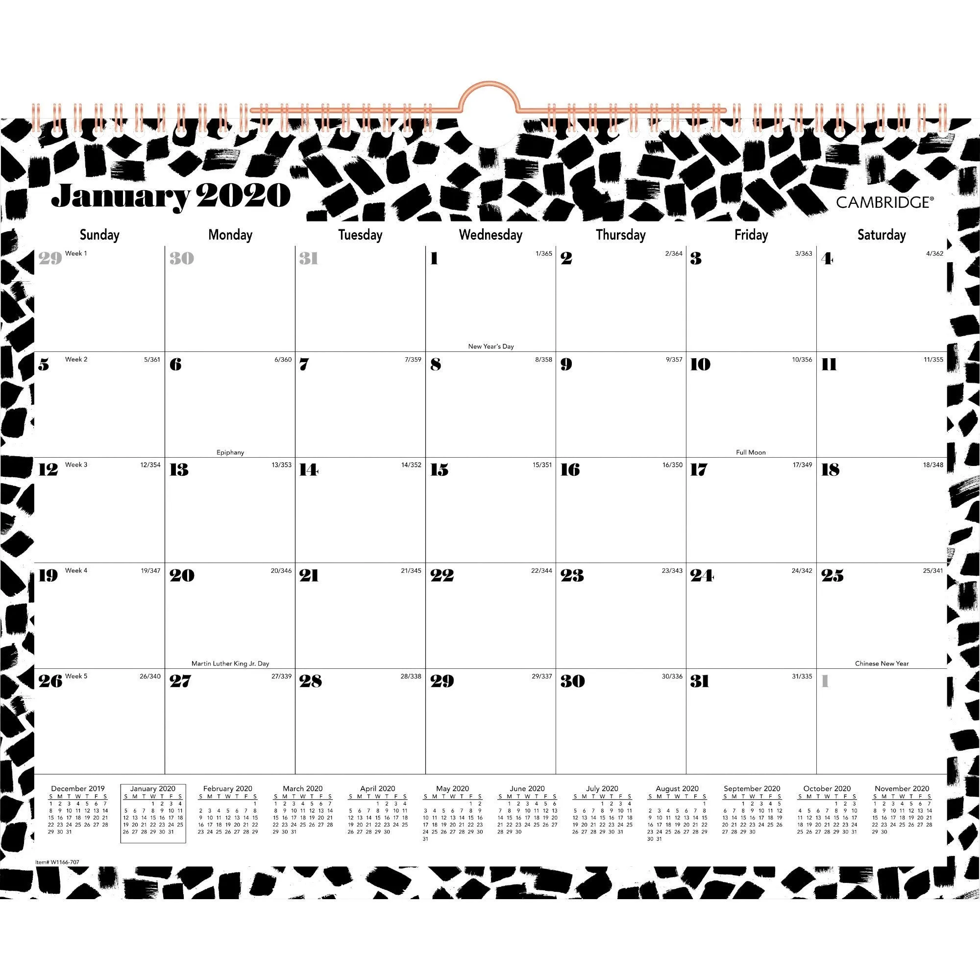 At-A-Glance Cambridge Dab Wall Calendar