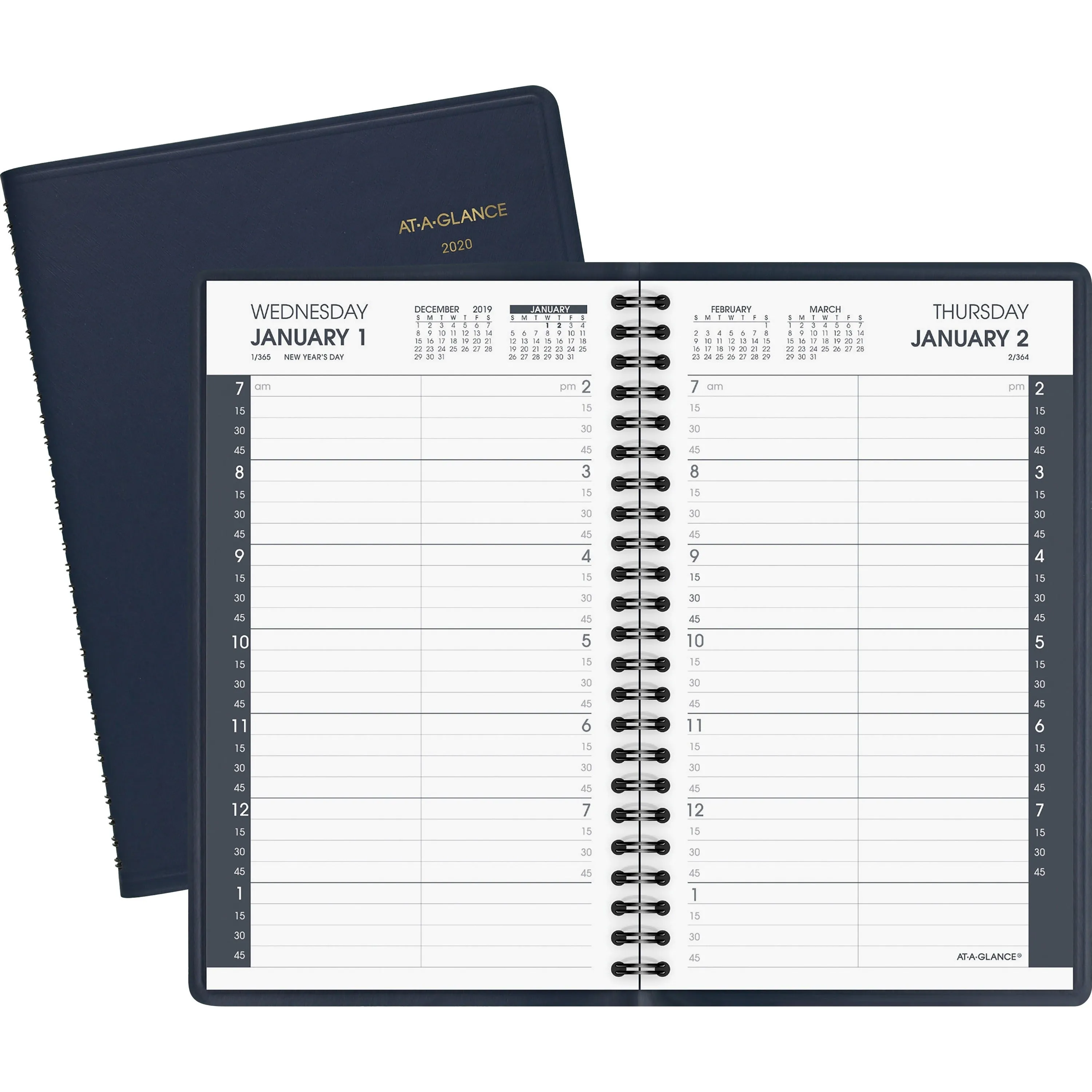 At-A-Glance Daily Appointment Book