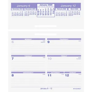 At-A-Glance Flip-A-Week Desk Calendar Refill