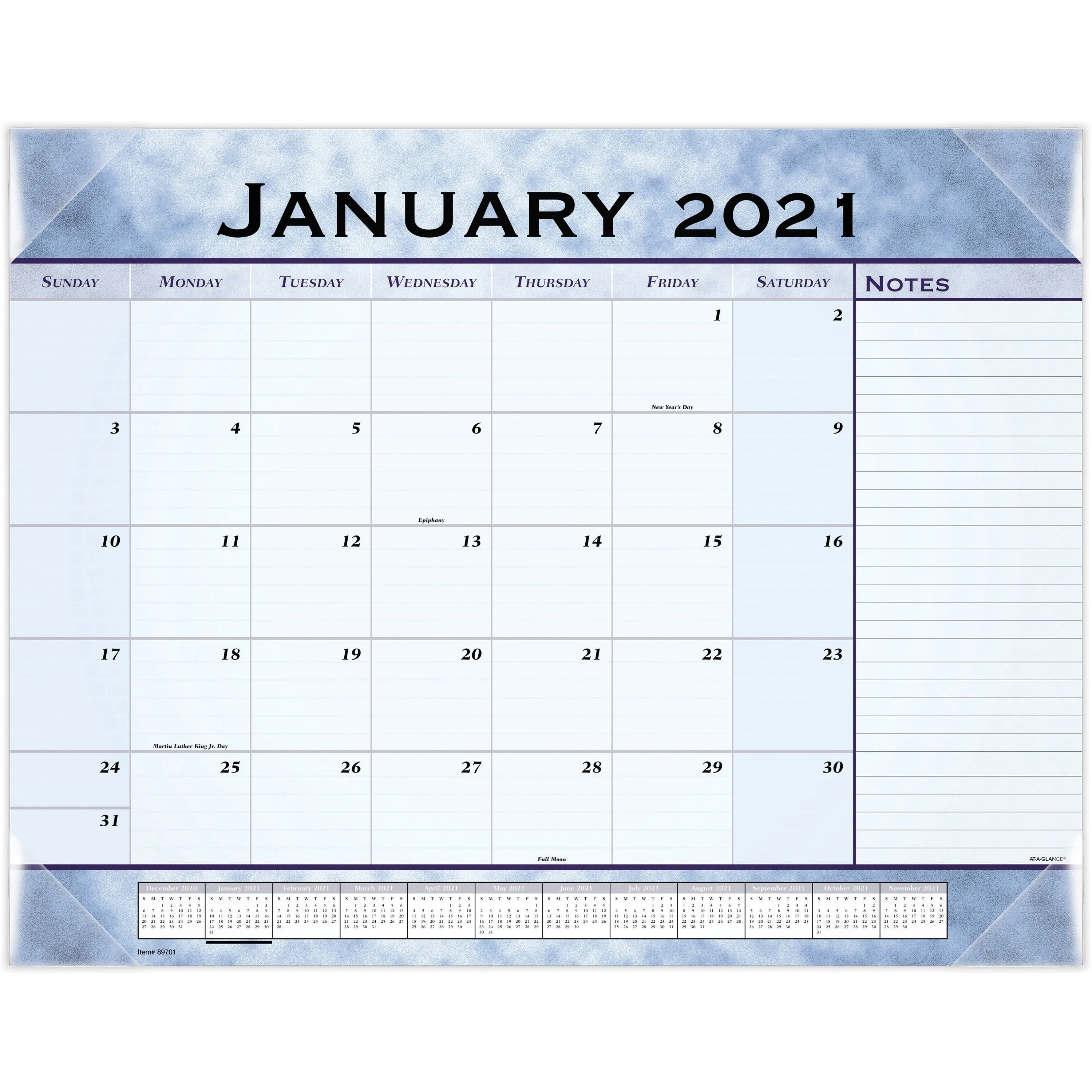 At-A-Glance Monthly Desk Pad