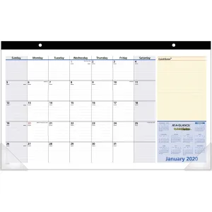 At-A-Glance QuickNotes Monthly Desk Pad