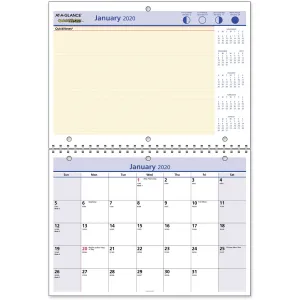 At-A-Glance QuickNotes Monthly Wall Calendar