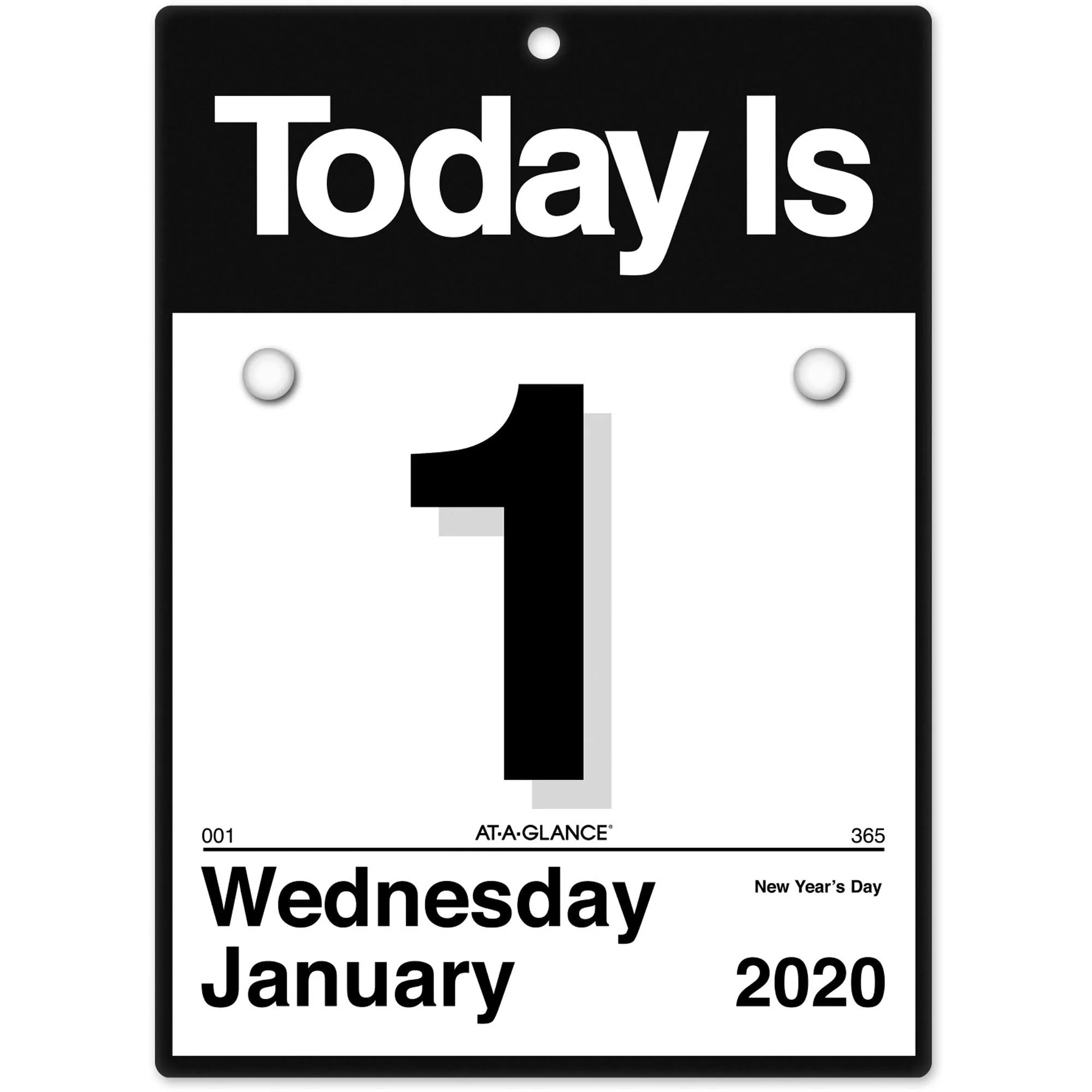 At-A-Glance "Today Is" Daily Wall Calendar Refill