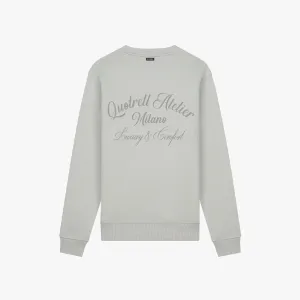 ATELIER MILANO CREWNECK | CEMENT/CONCRETE