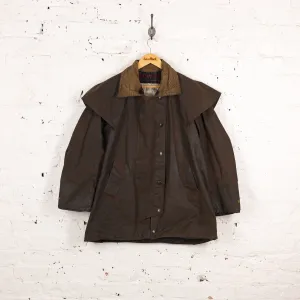 Barbour Backhouse Wax Jacket - Brown - XL