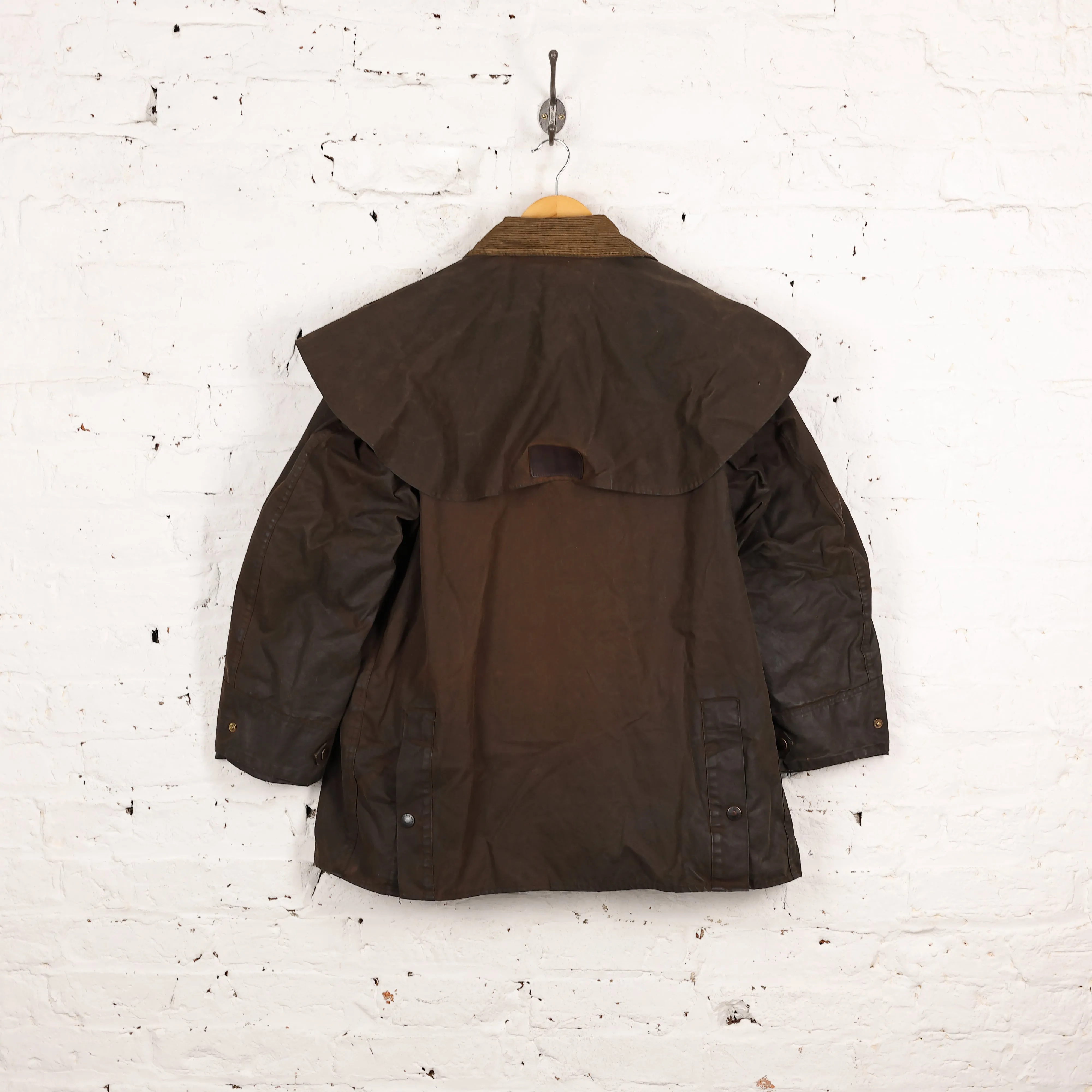 Barbour Backhouse Wax Jacket - Brown - XL