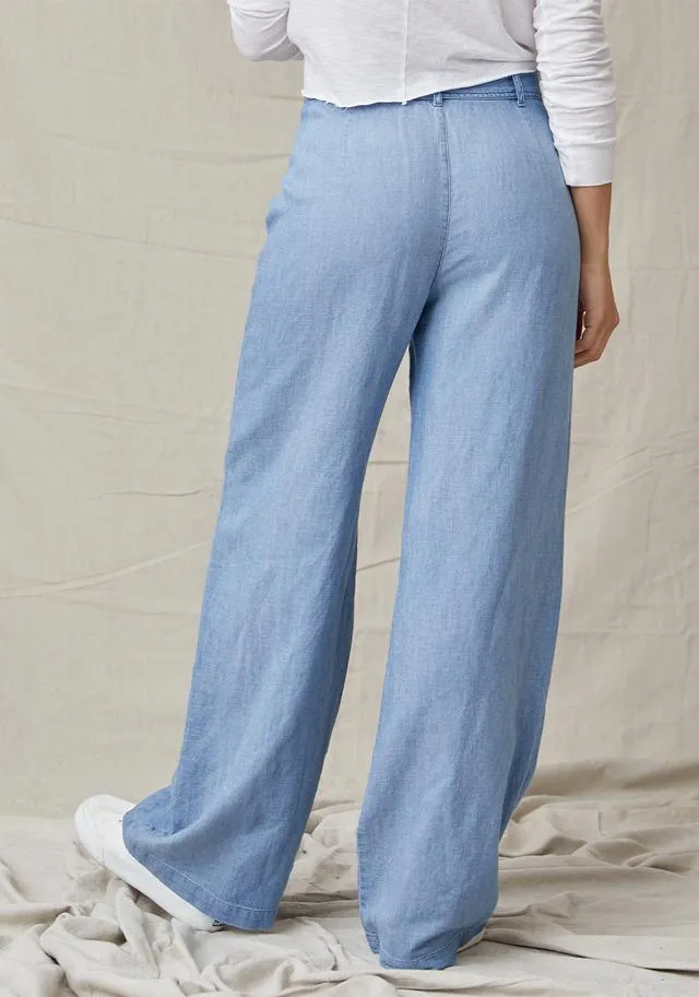 Bella Dahl Patch Pocket Wide Leg