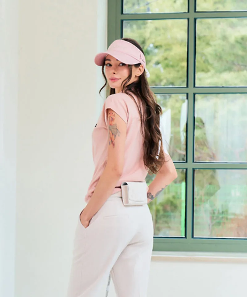 BENECIA 12 Sleeveless Mock Neck - Pink