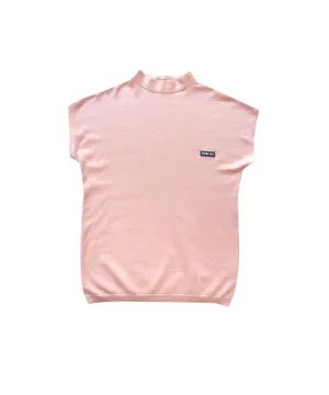 BENECIA 12 Sleeveless Mock Neck - Pink