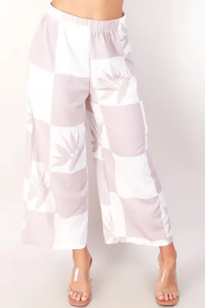 BIRD OF PARADISE WIDE LEG PANTS