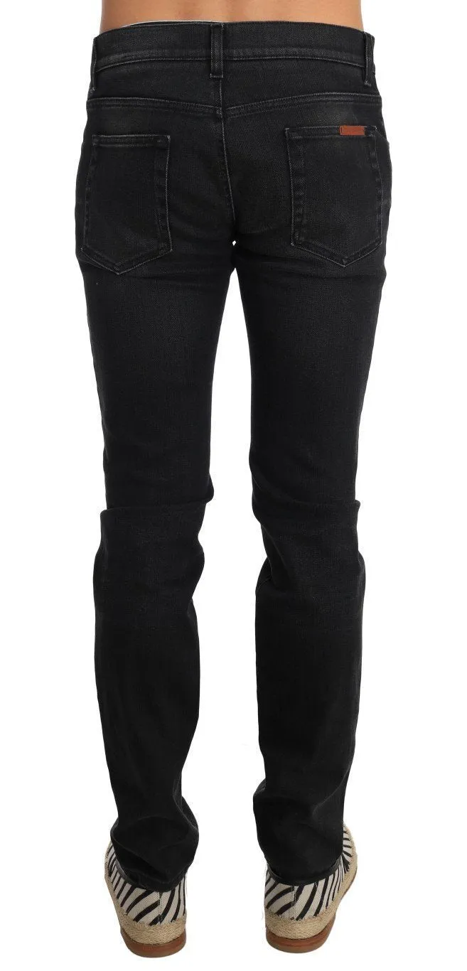 Black Denim CLASSIC Logo Jeans
