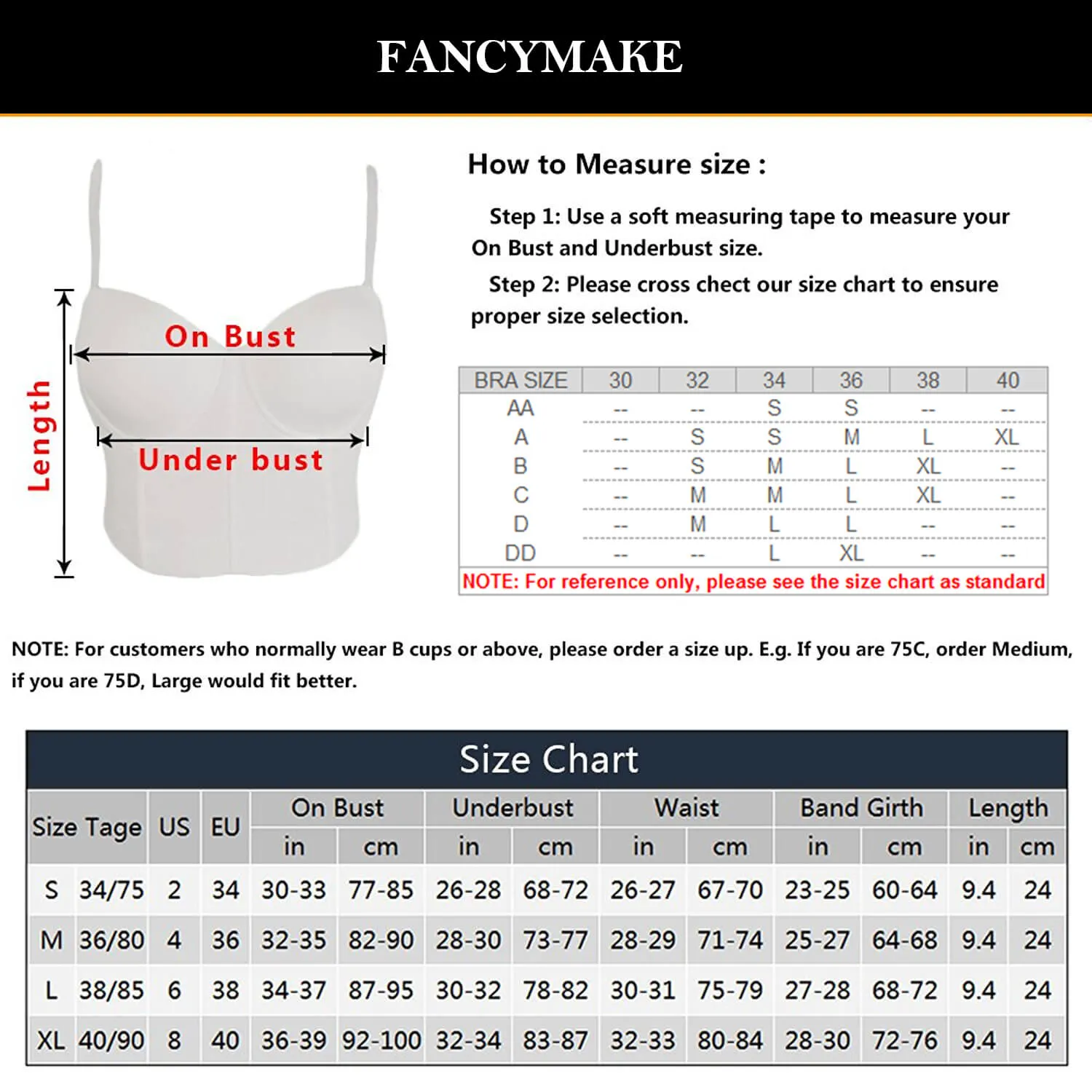 Black PU leather Rivet Women's Bustier Caged Top