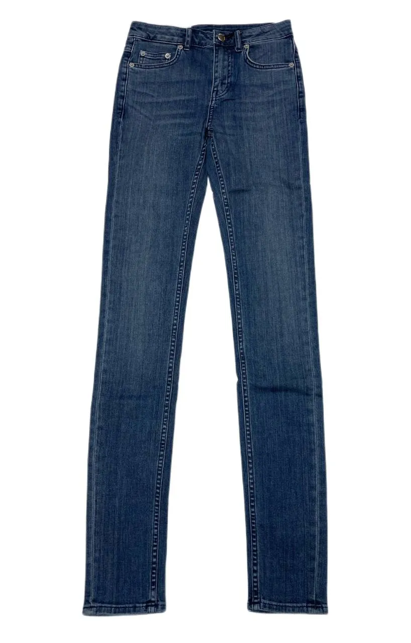 BLK DNM Women's Lott Blue Slim Fit Jeans 22 #WJ311401 NWT