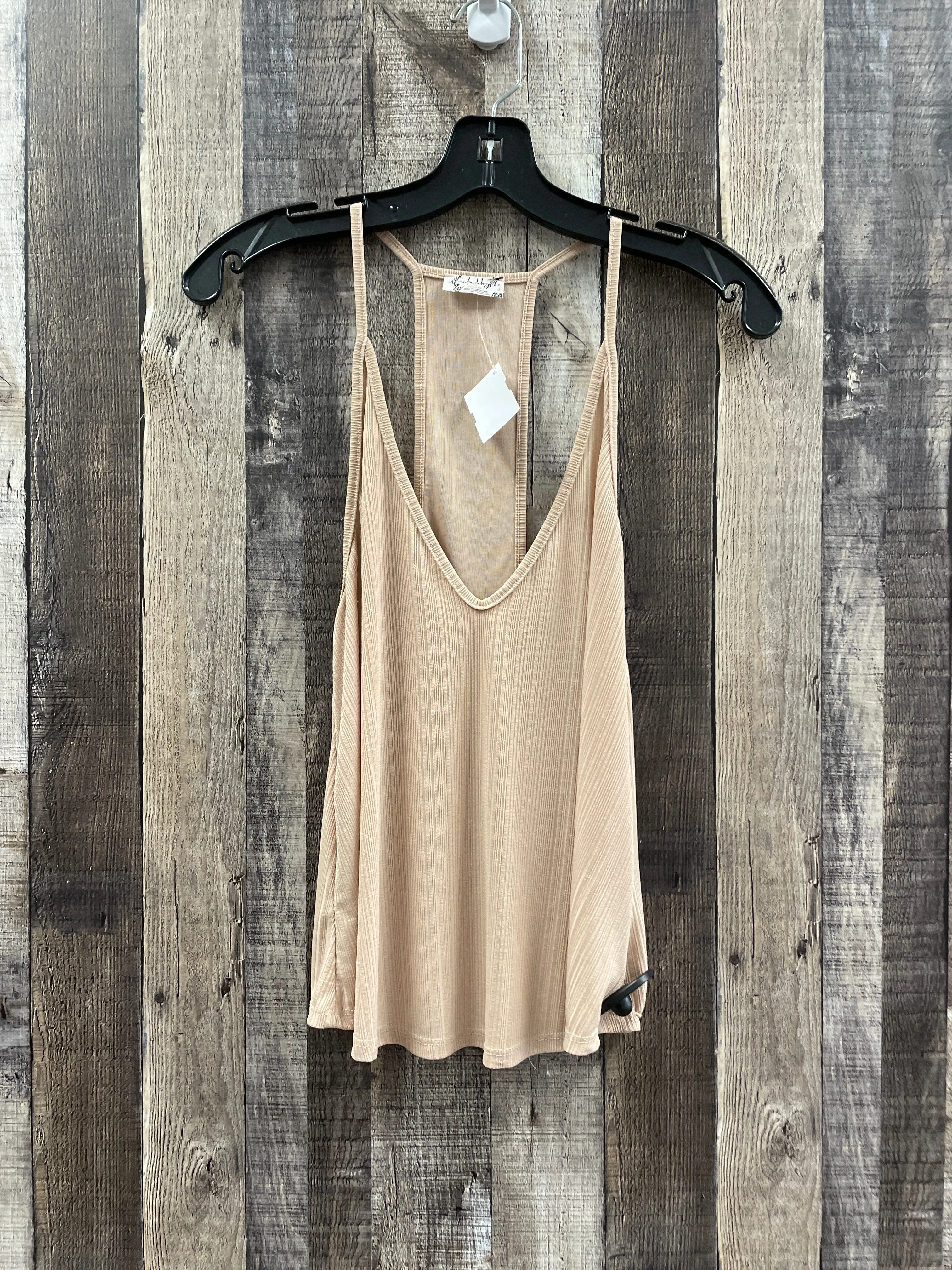 Brown Top Sleeveless Free People, Size Xs