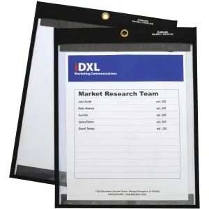 C-Line Magnetic Shop Ticket Holders, Stitched