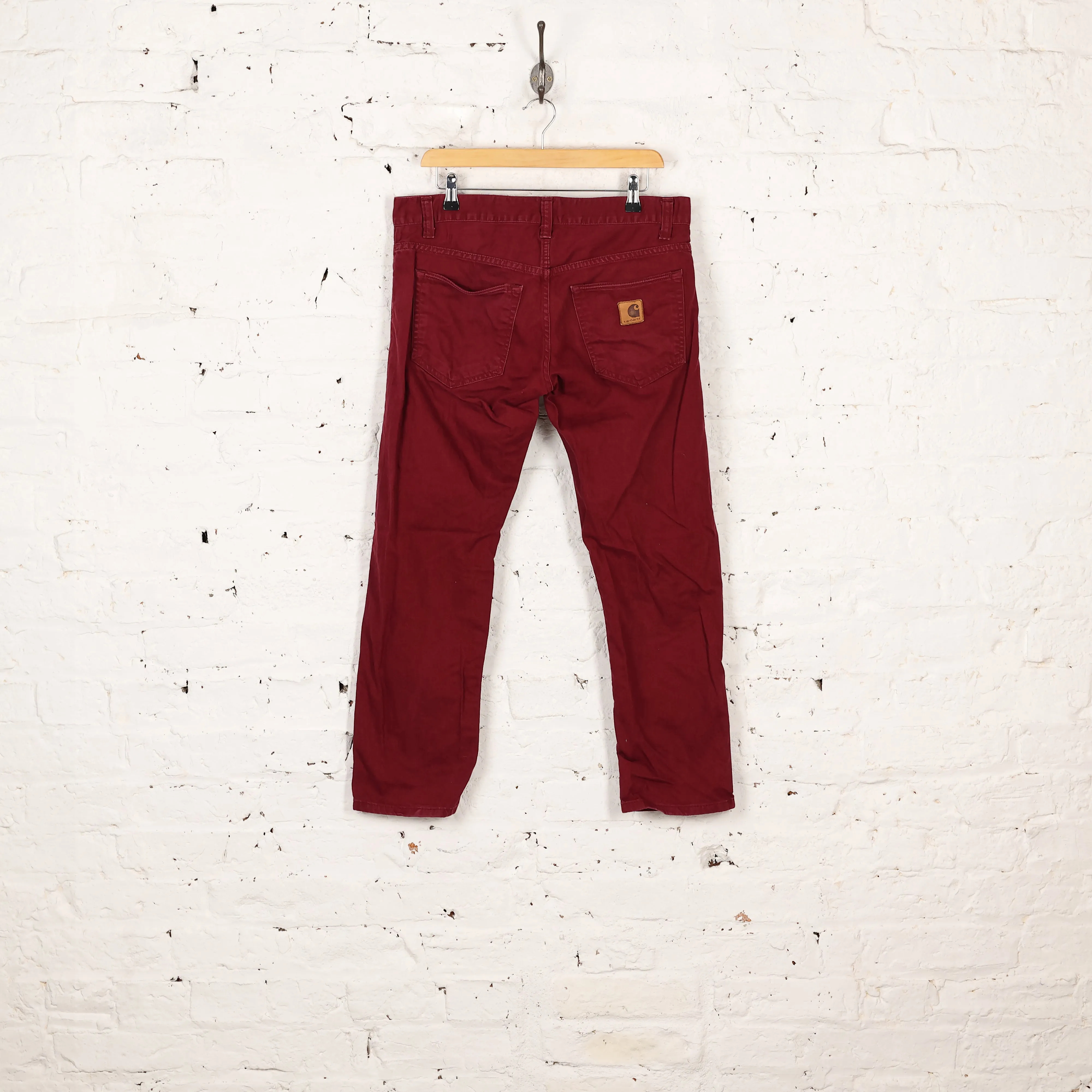 Carhartt Buccaneer Pant - Maroon - S