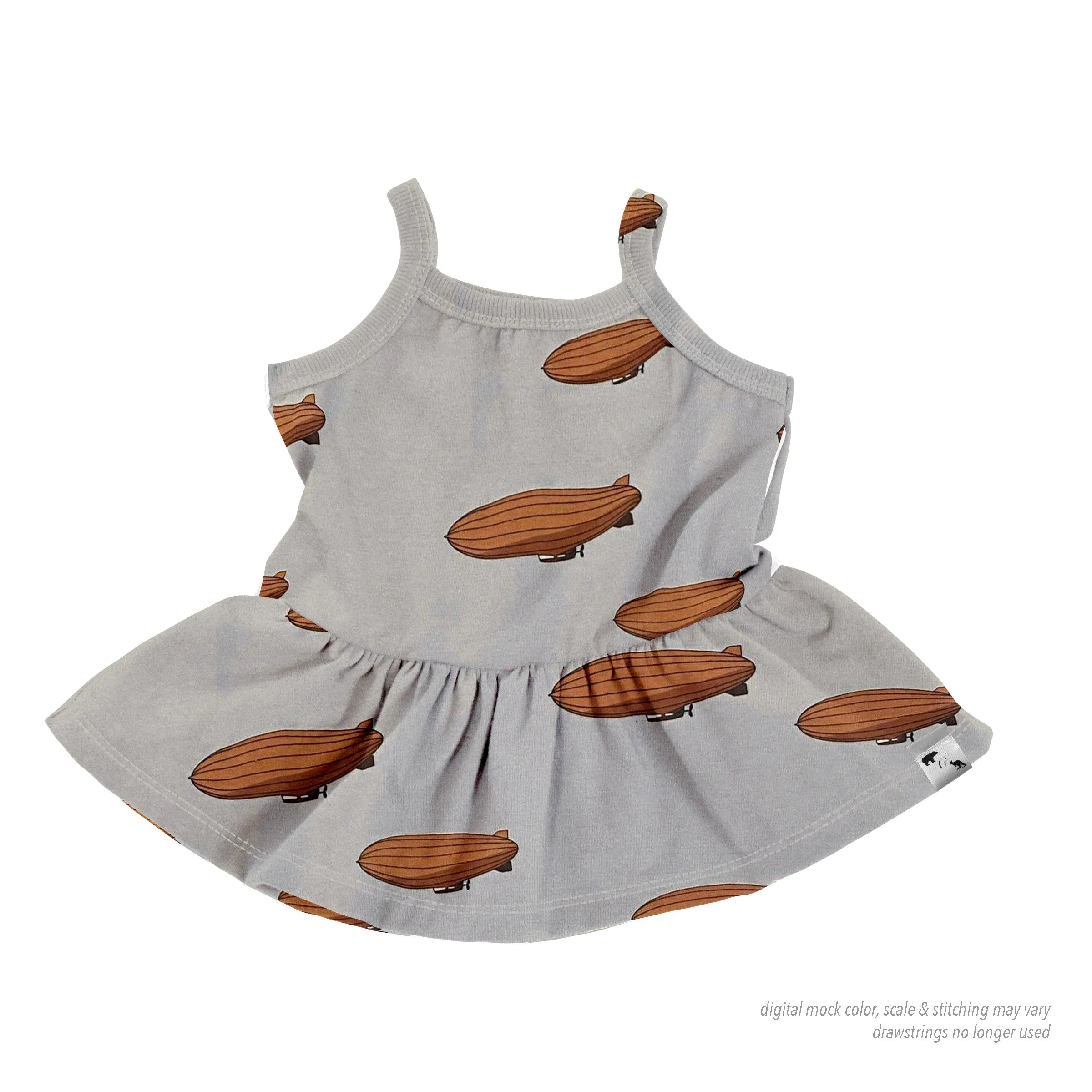 Carry Me Away FRENCH TERRY - Kinley Tank/Peplum