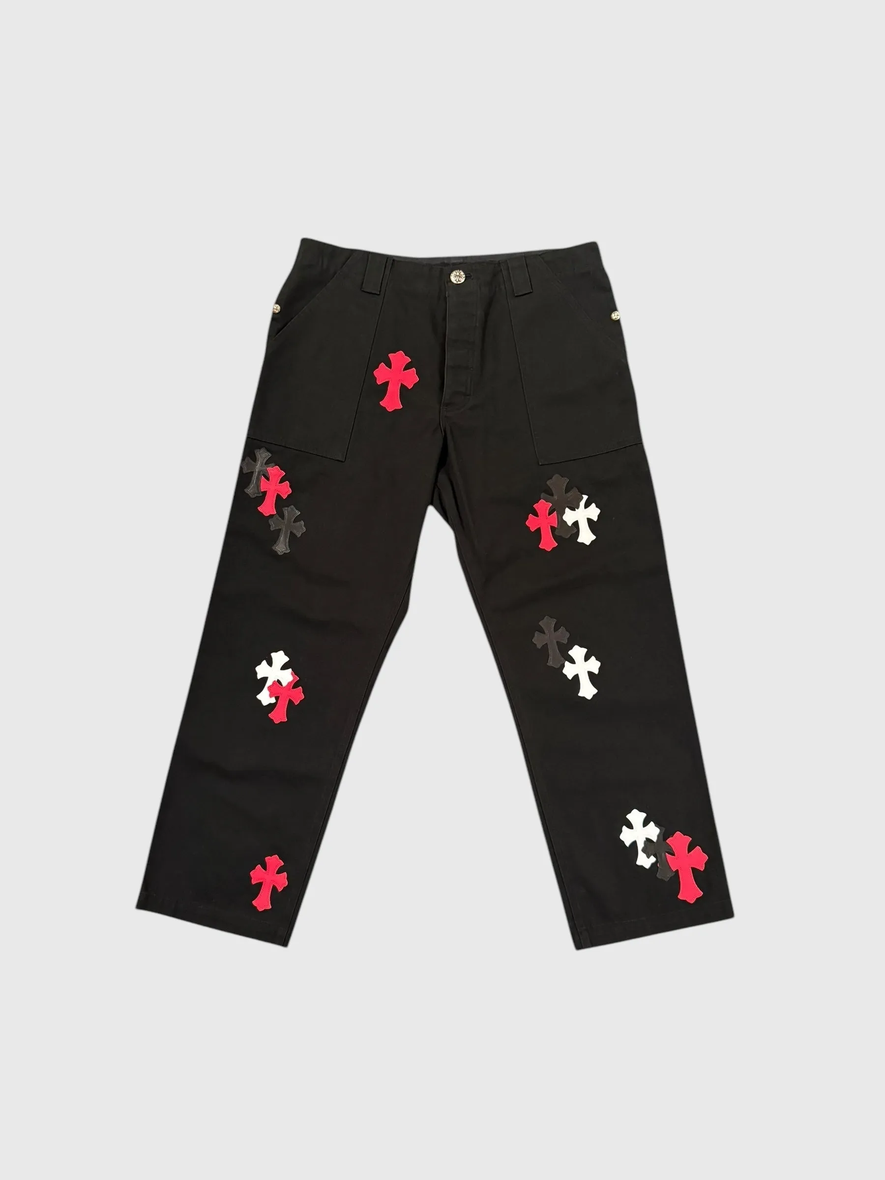 Chrome Hearts Cross Patch Fatigue Pants