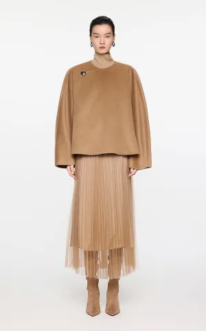 Coat / JNBY A-Shape Wool-Cashmere Jacket