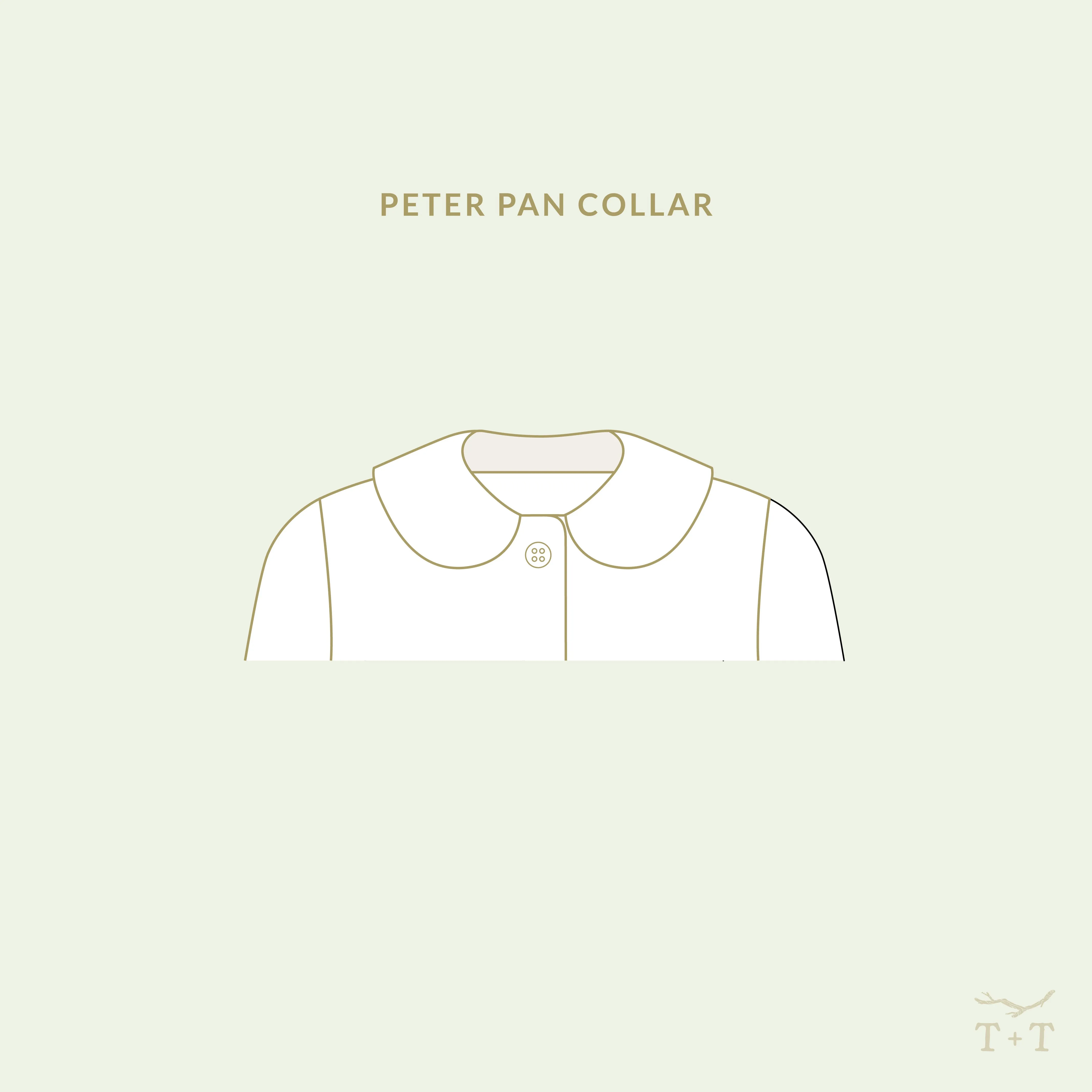 Collars Add-on Sewing Pattern - Adult ~ for Grove   Pixie Coats