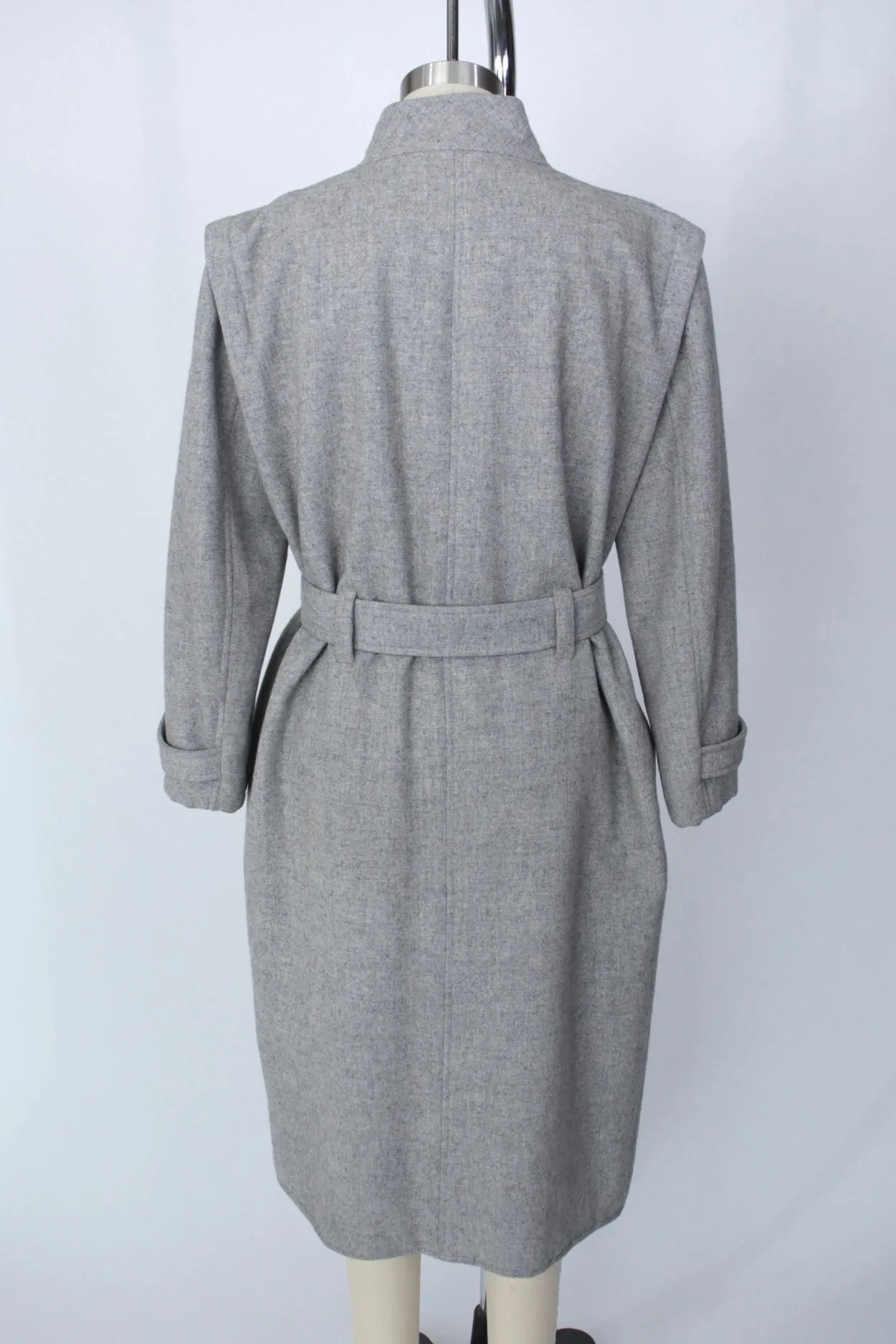Courréges Wool Belted Coat