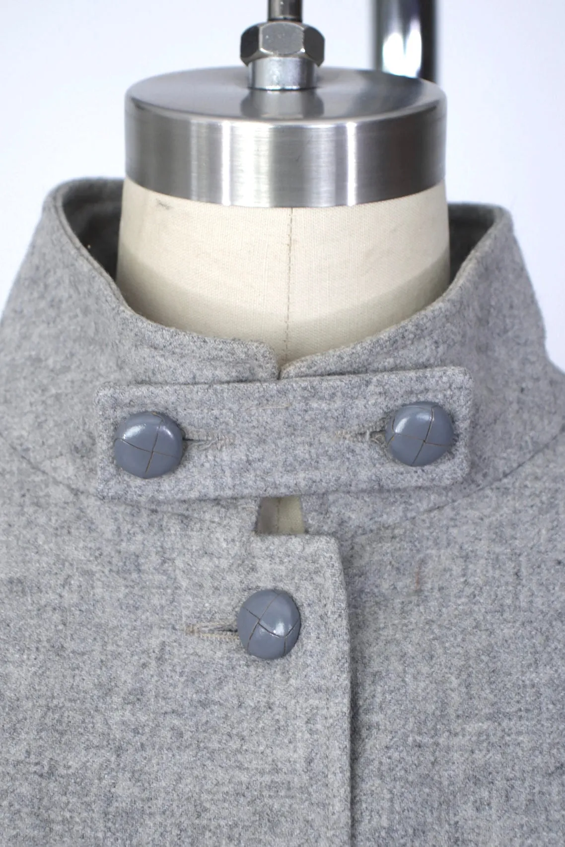 Courréges Wool Belted Coat