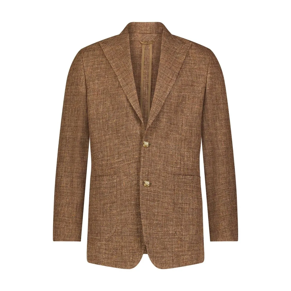 Custom Wool/Silk/Linen Sport Coat - Tobacco