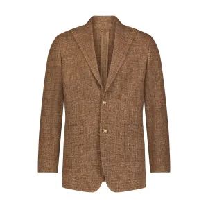 Custom Wool/Silk/Linen Sport Coat - Tobacco
