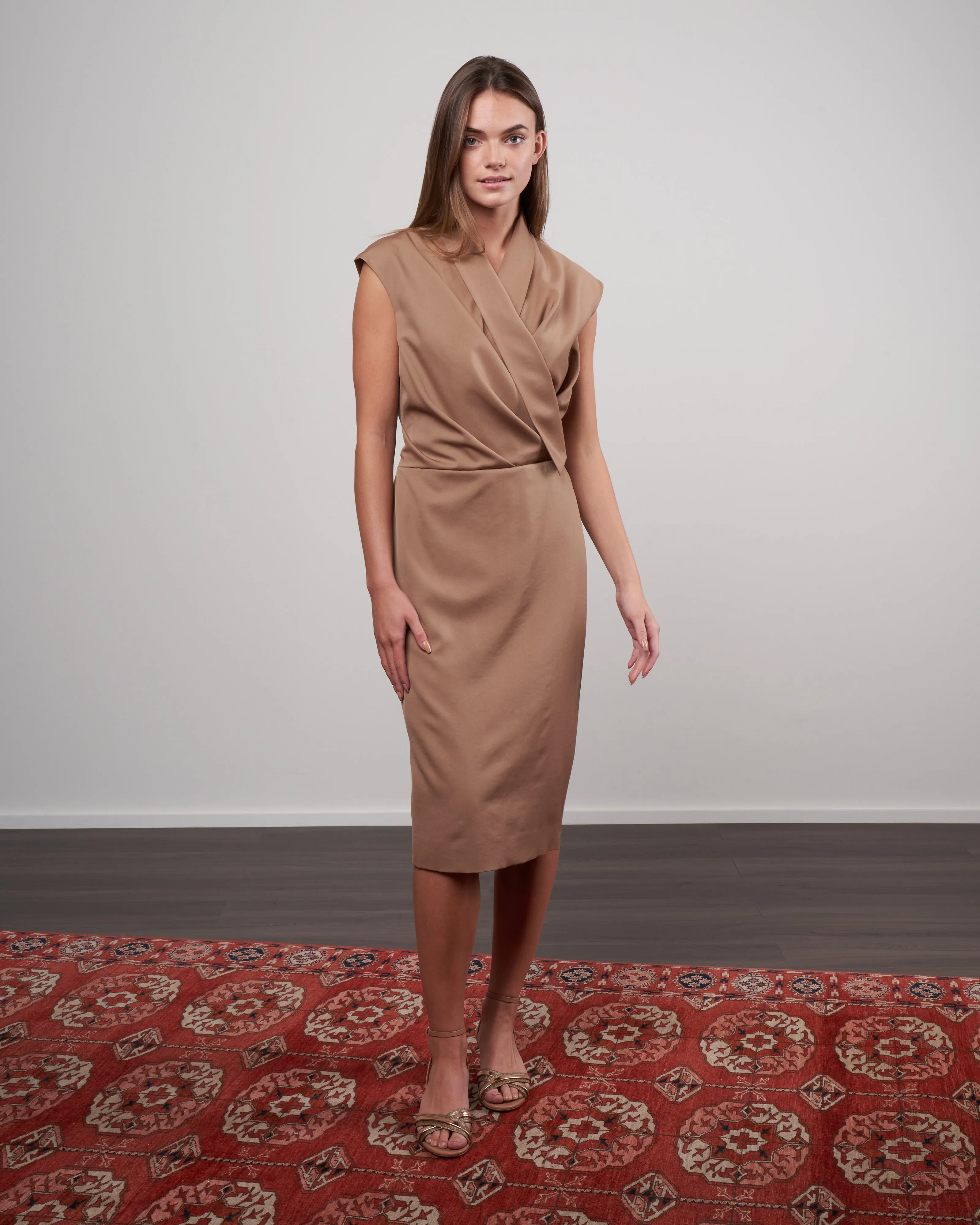 deedee dress - camel