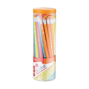 Deli Graphite 2B Pencil with Eraser EU51006