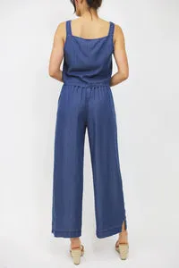 Denim Days Square Neck with Wide Leg Set