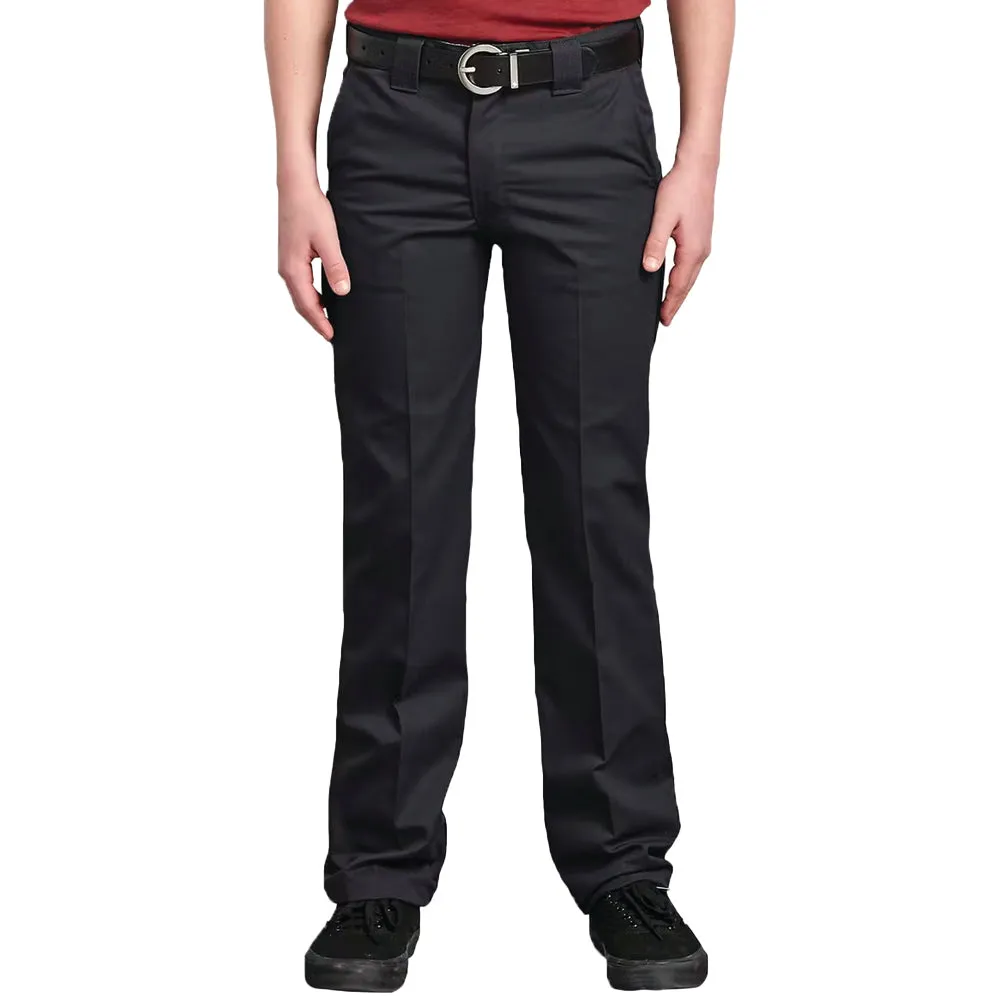 Dickies - Slim Fit Straight Leg Youth Pants Black