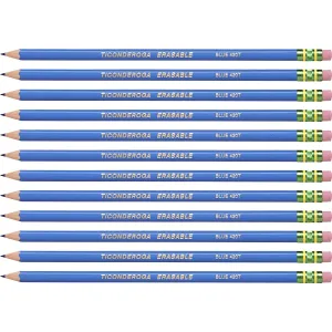 Dixon Eraser Tipped Checking Pencils