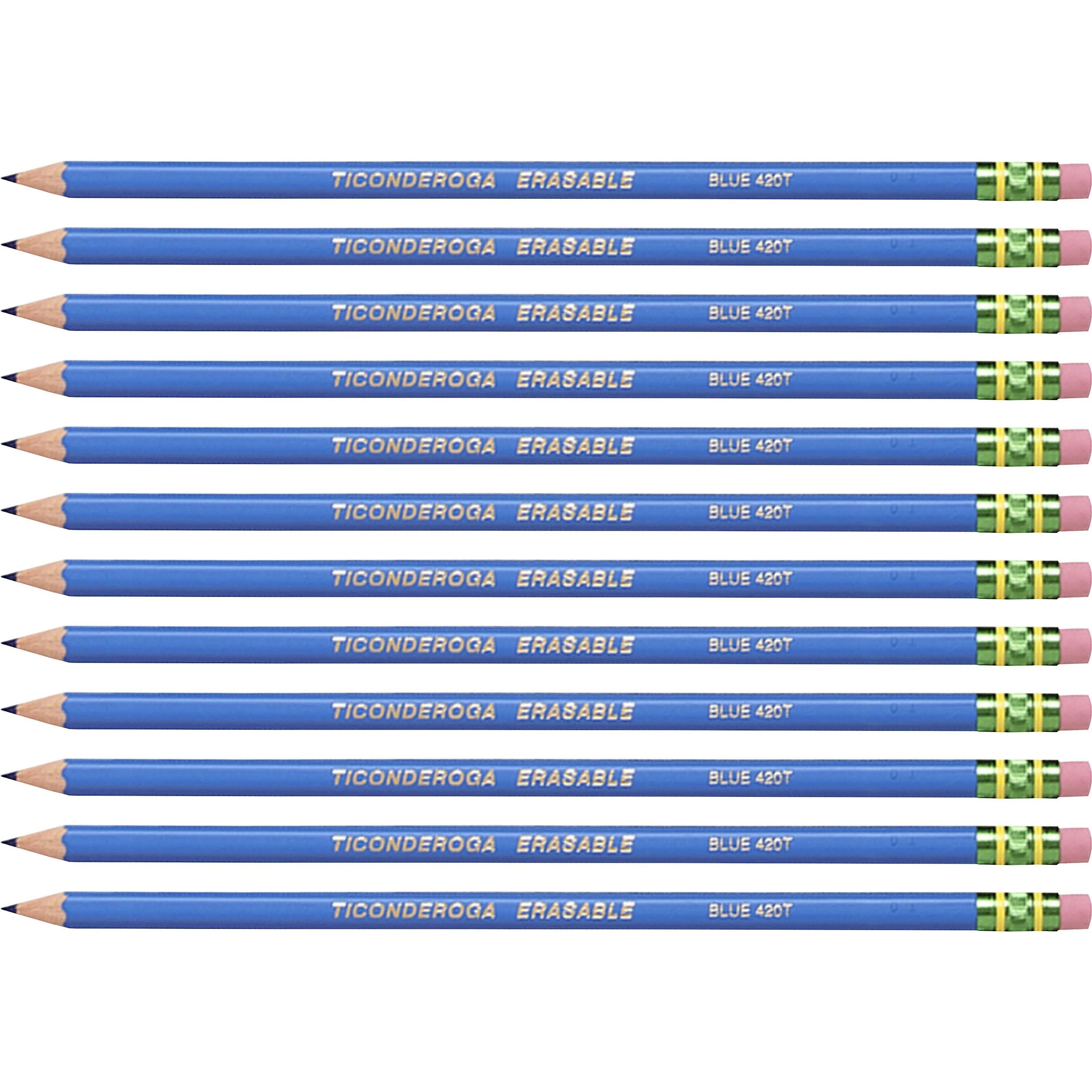 Dixon Eraser Tipped Checking Pencils