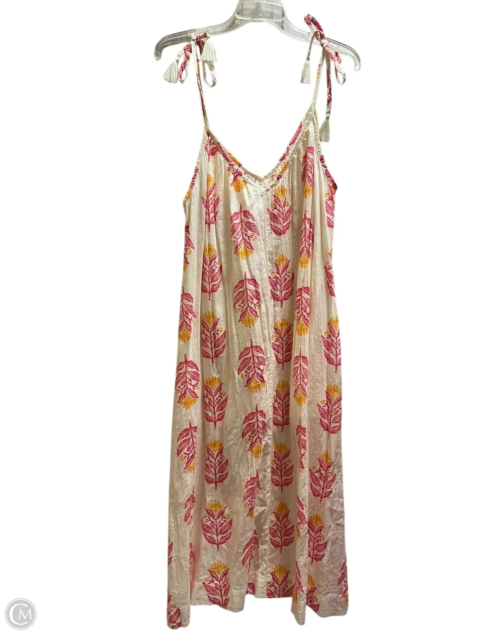 Dress Casual Maxi By Old Navy In Cream, Size: S