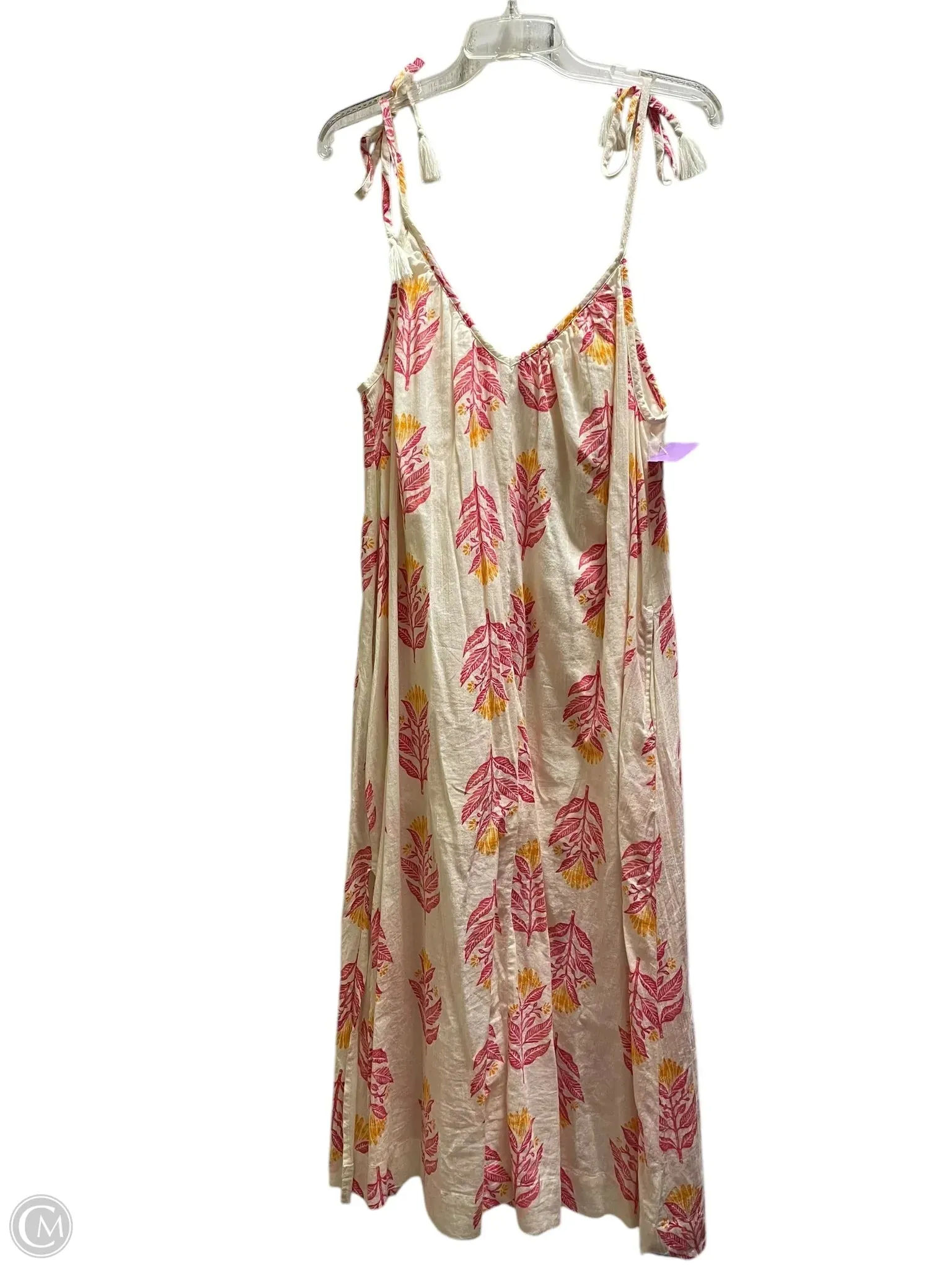 Dress Casual Maxi By Old Navy In Cream, Size: S