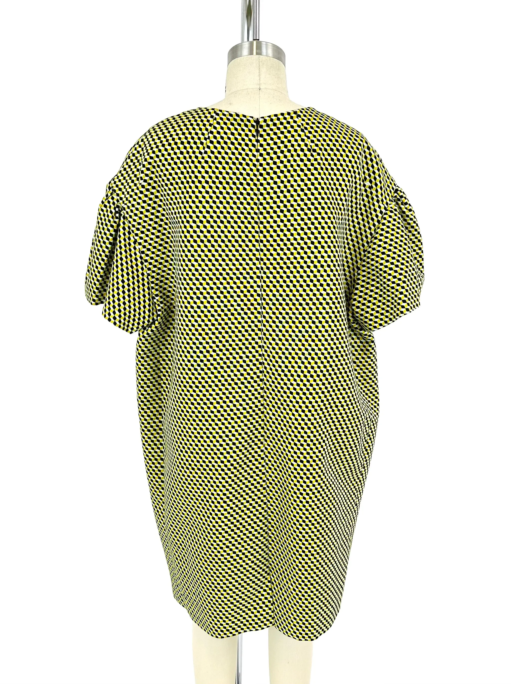 Dries Van Noten Geometric Mini Dress