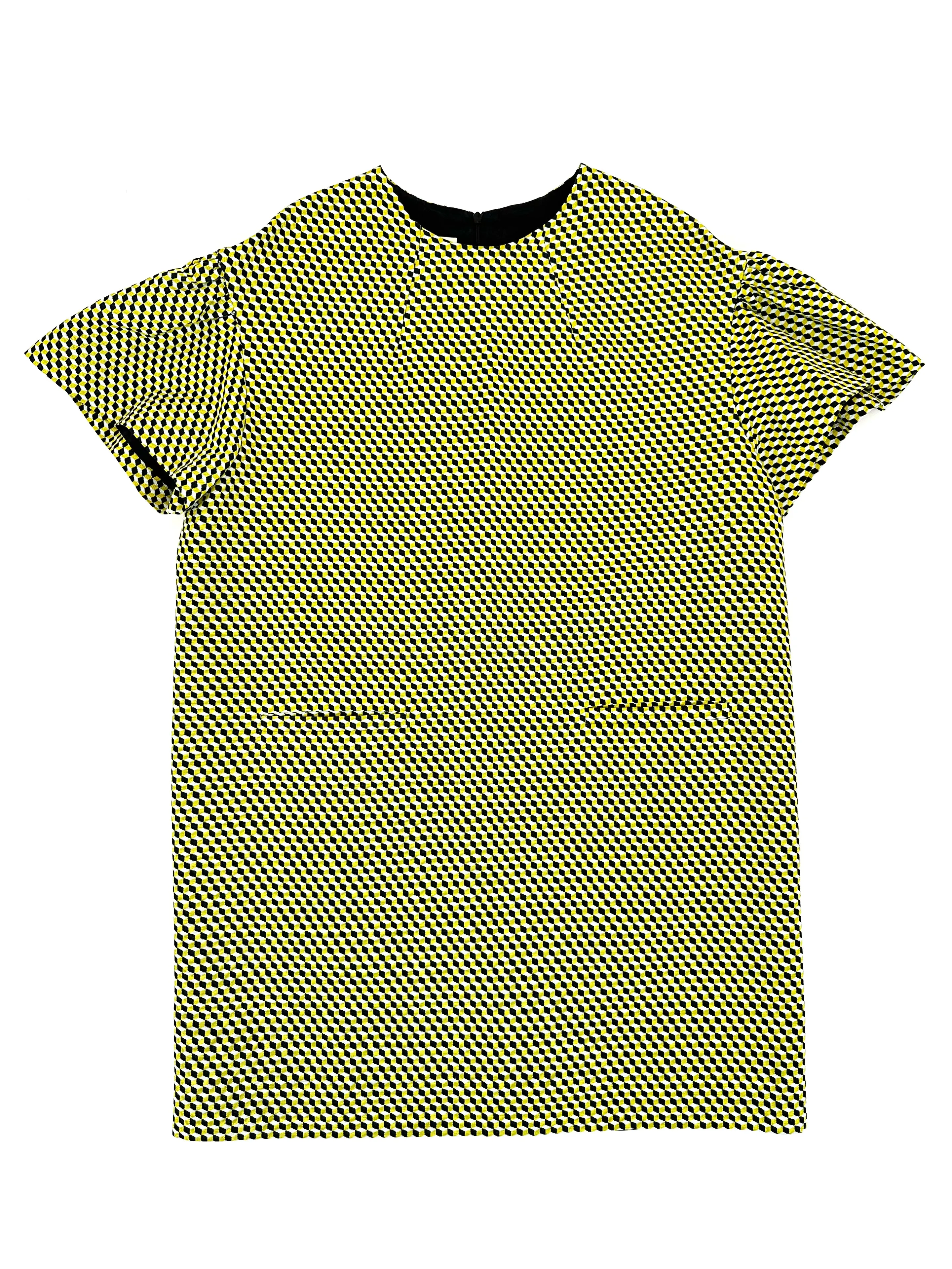 Dries Van Noten Geometric Mini Dress