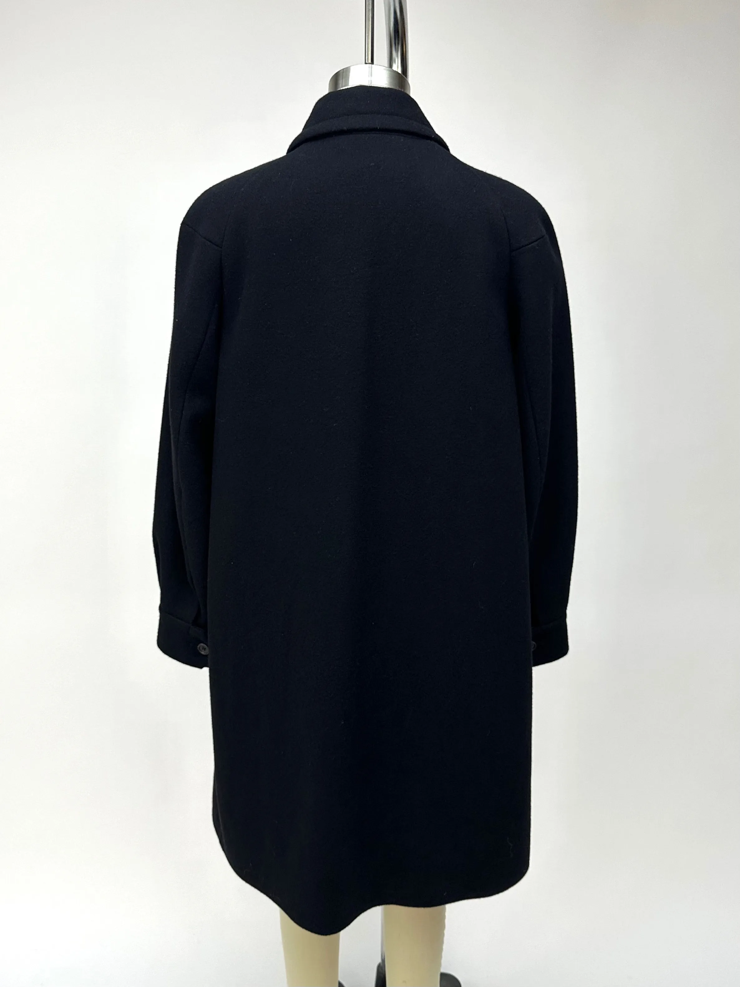 Dries Van Noten Wool Fleece Tailored Coat