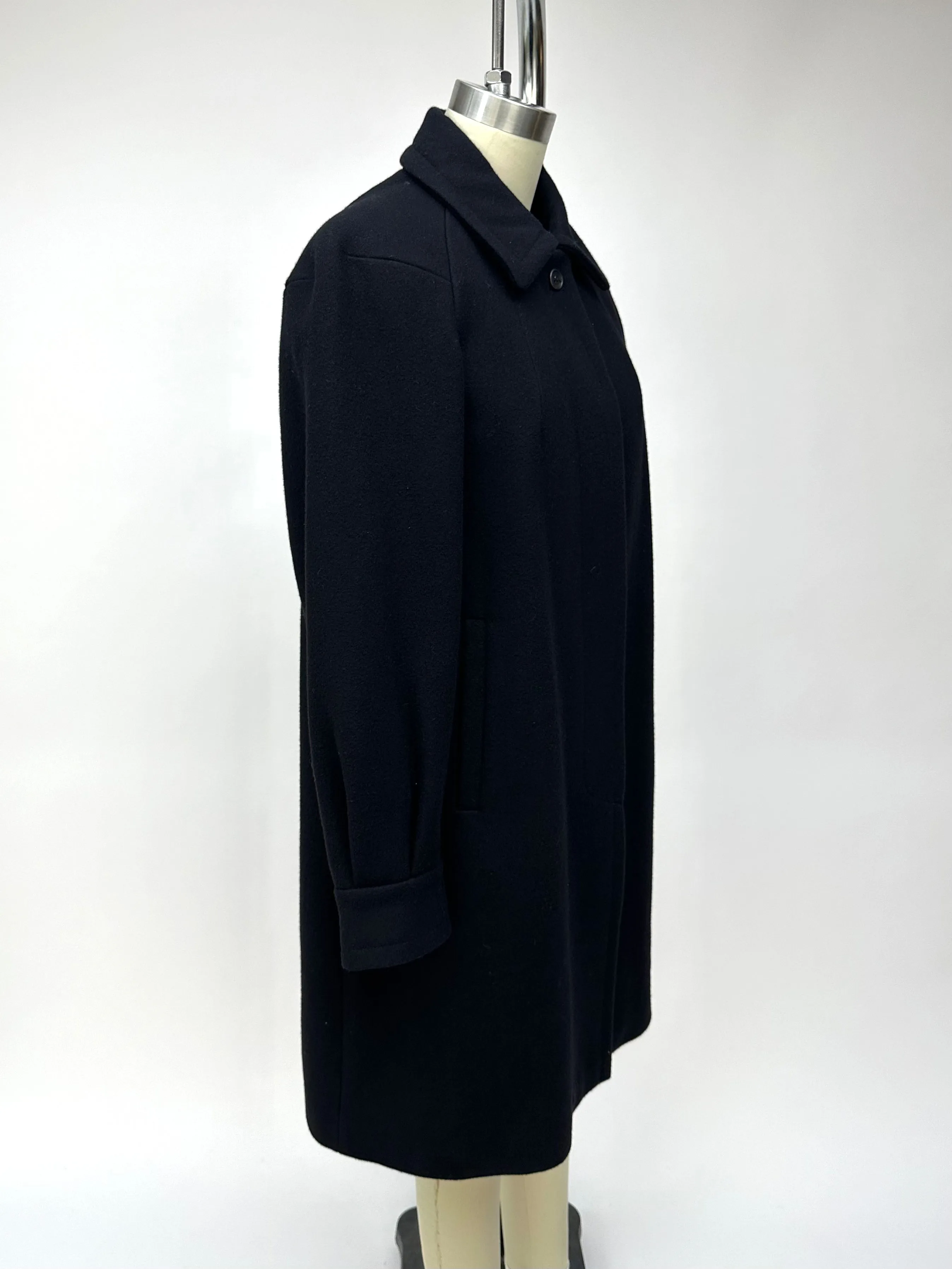 Dries Van Noten Wool Fleece Tailored Coat