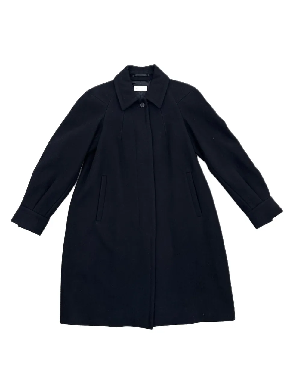 Dries Van Noten Wool Fleece Tailored Coat