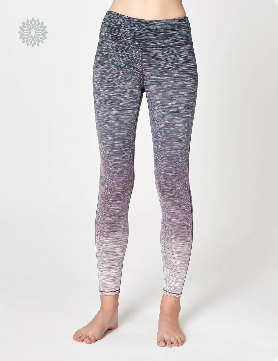 easyoga LA-VEDA Conflux Tights2 - D60 Layer Pinky/Gray Stripe