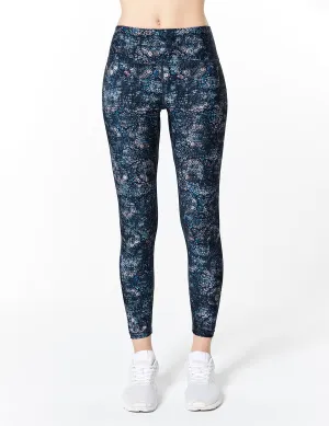 easyoga LESPIRO Glossy Slim Tights1 - F97 Nostalgia Navy
