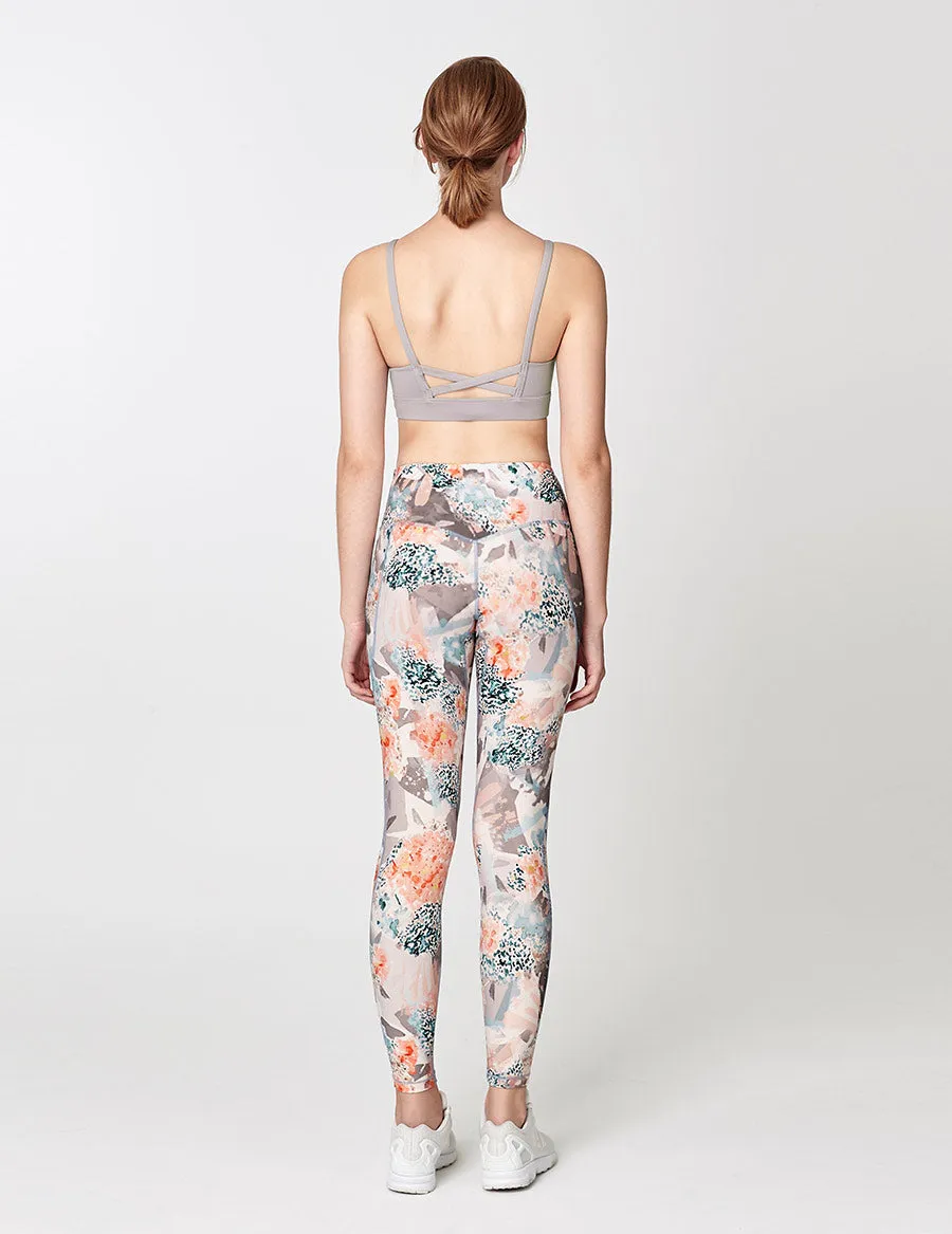 easyoga LESPIRO Twin Stream Tights - F88 Fallen Petals